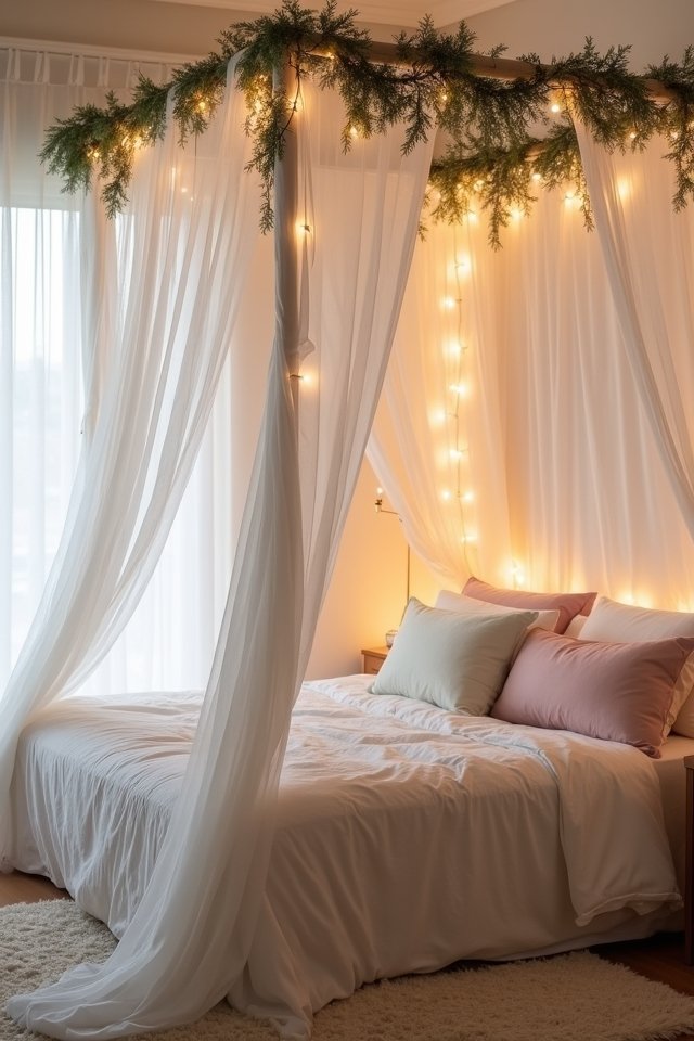 dreamy cozy canopy retreat