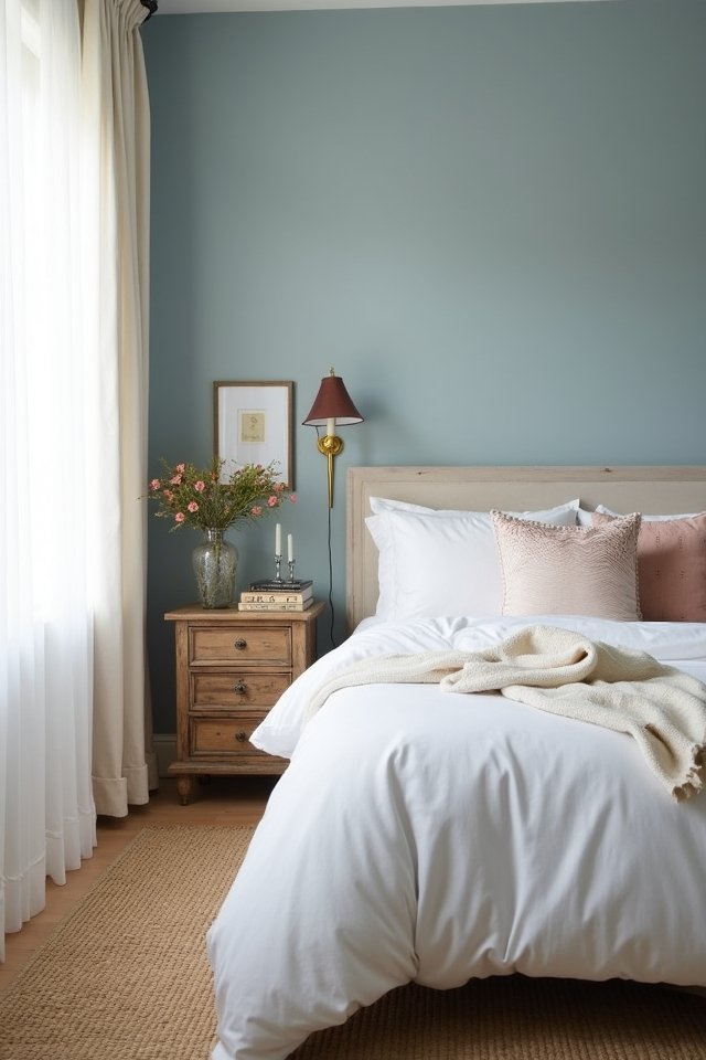 dreamy dusty blue oasis