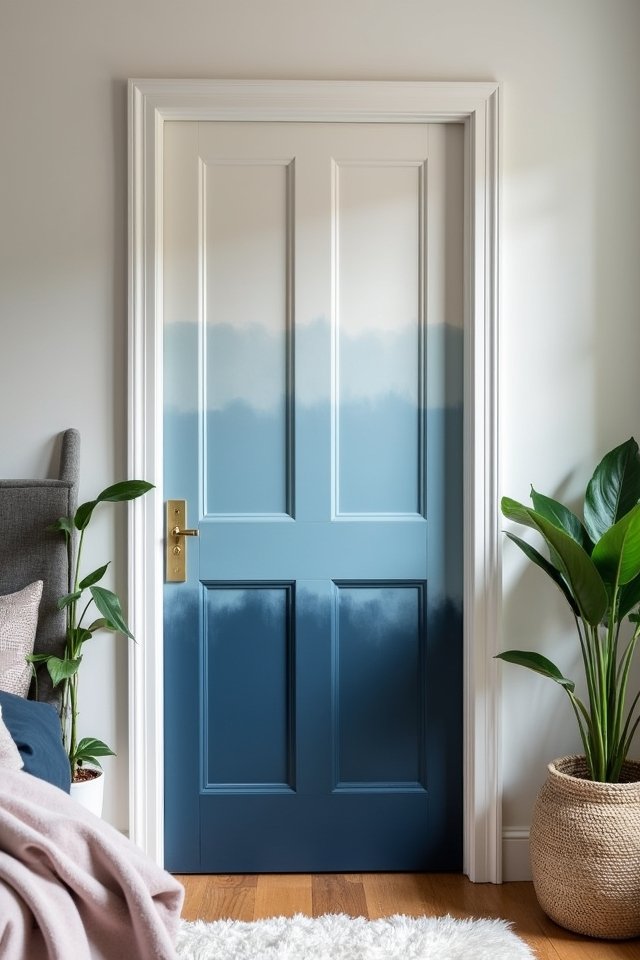 dreamy ombre door designs