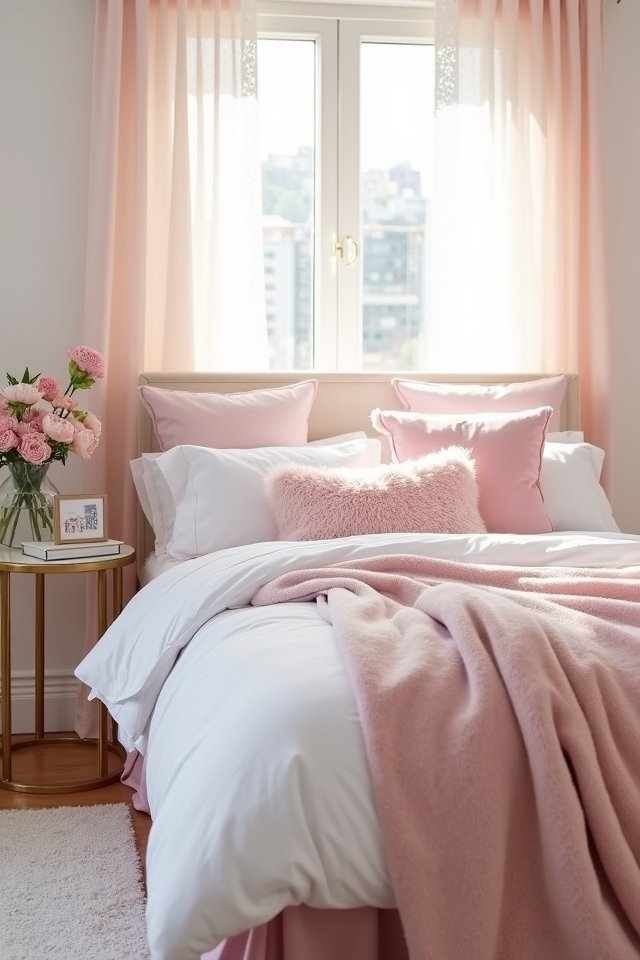 dreamy pastel bedding sanctuary