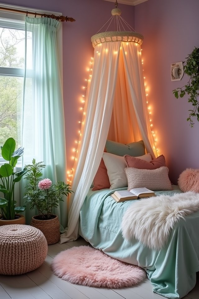 dreamy pastel bedroom transformation