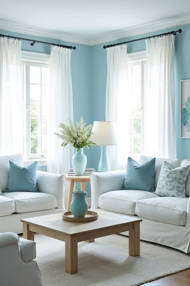 dreamy sky blue sanctuary