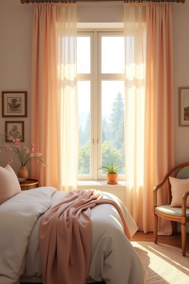 dreamy soft curtain elegance