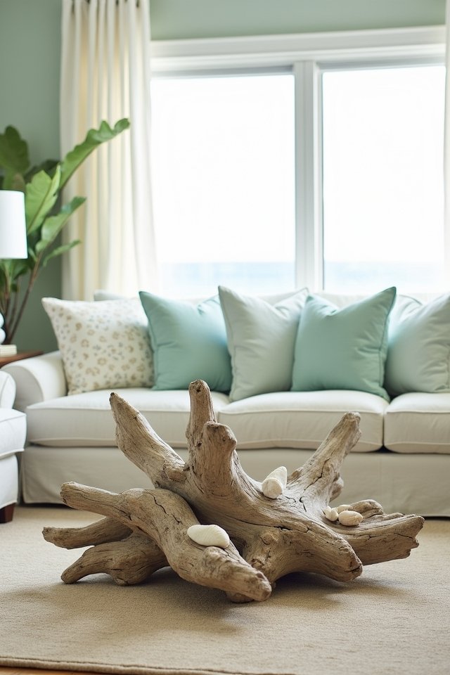 driftwood coastal decor accent