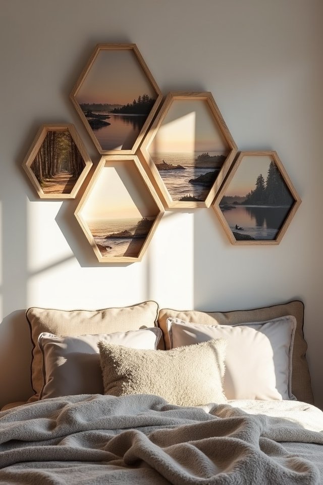 dynamic geometric frame arrangement