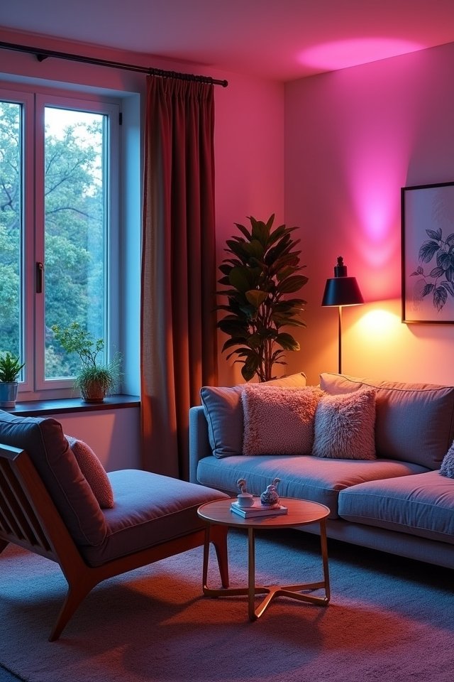 dynamic mood lighting options