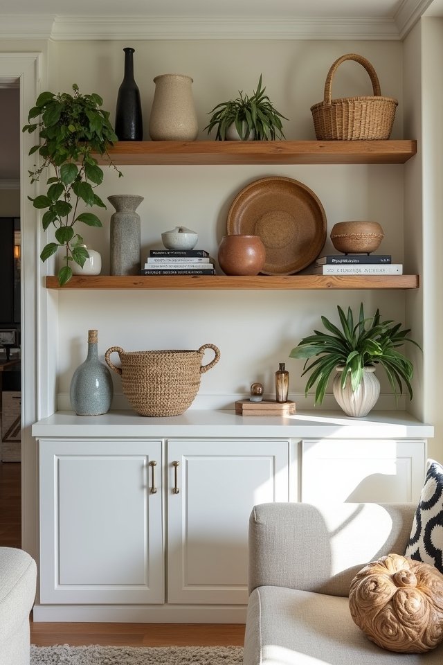 dynamic shelf height arrangement