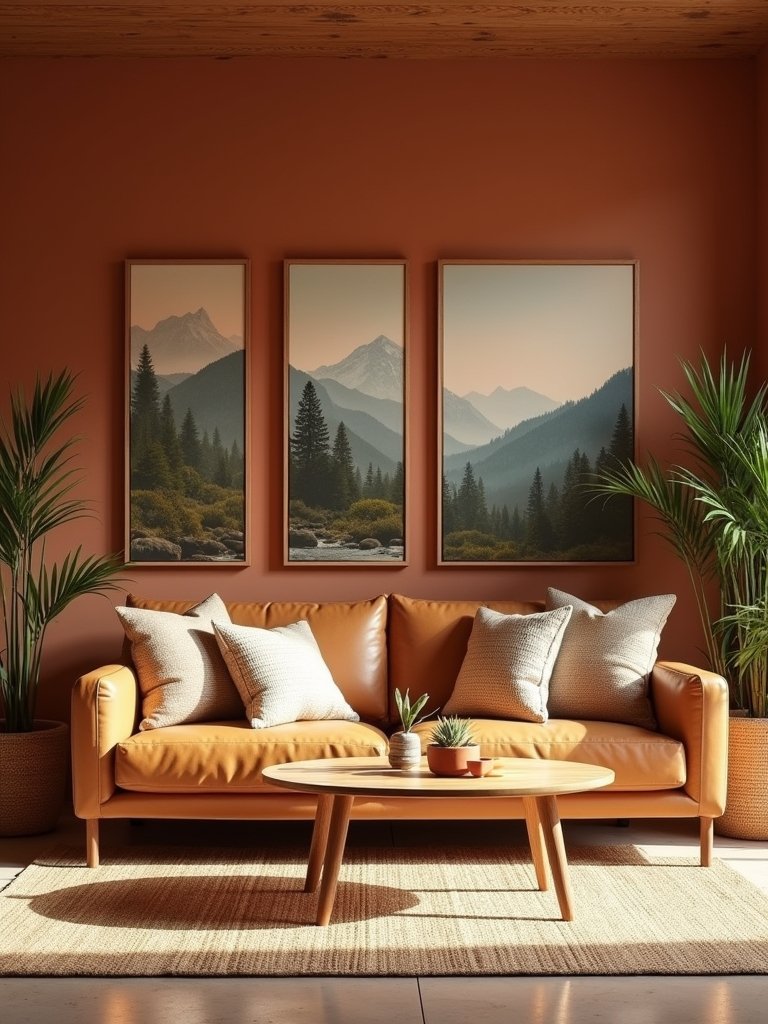earthy artwork for coziness