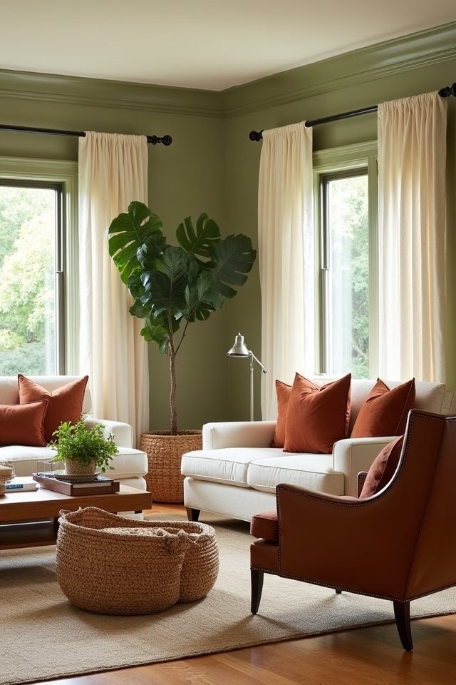 earthy color palette sanctuary