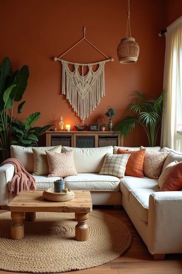 earthy color palette warmth