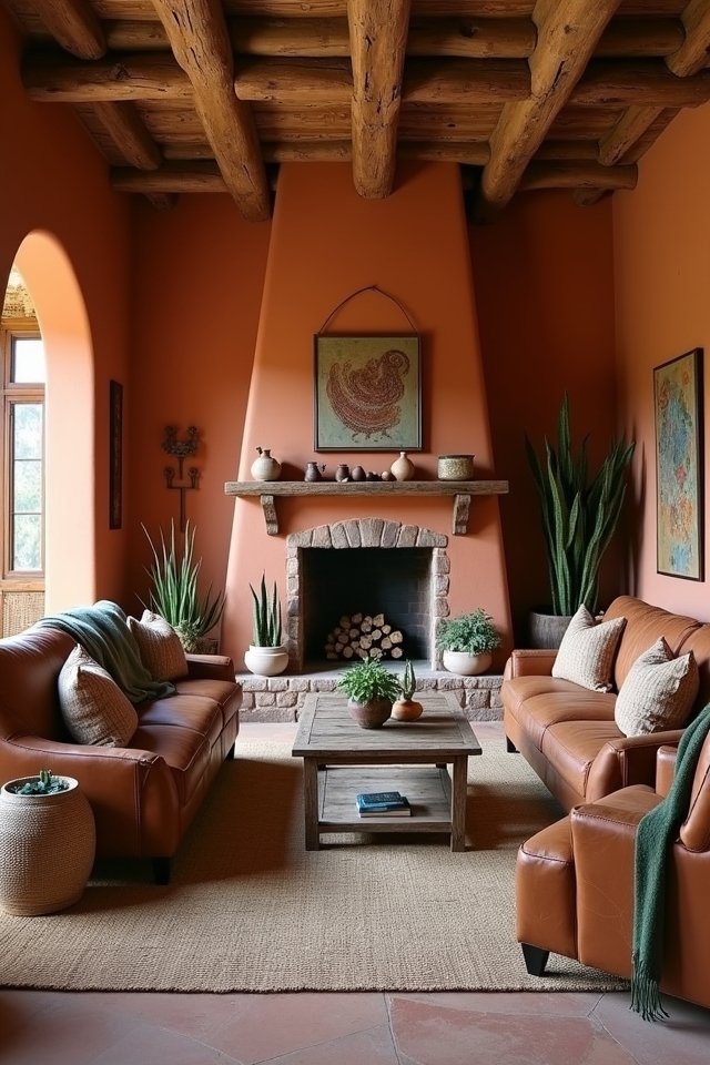 earthy color palettes enhance comfort