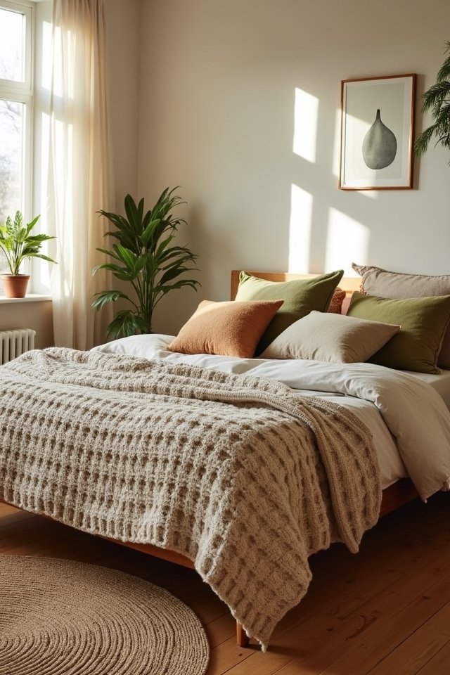 earthy cozy sanctuary vibes