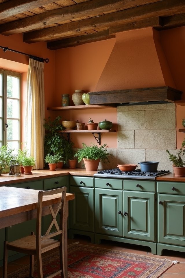 earthy kitchen color inspiration