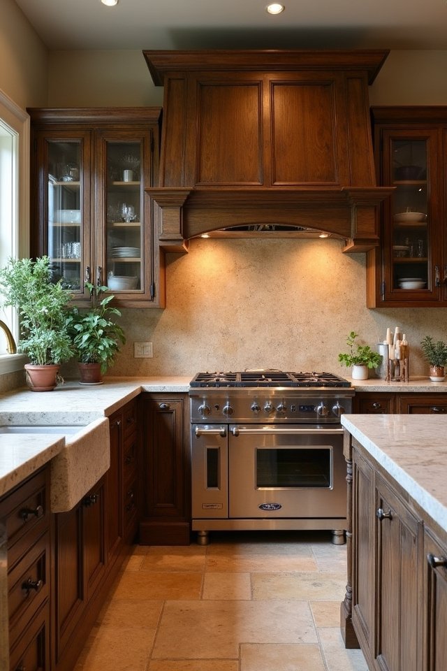 earthy soapstone kitchen elegance
