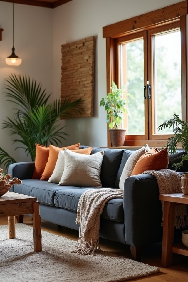 earthy textures for comfort