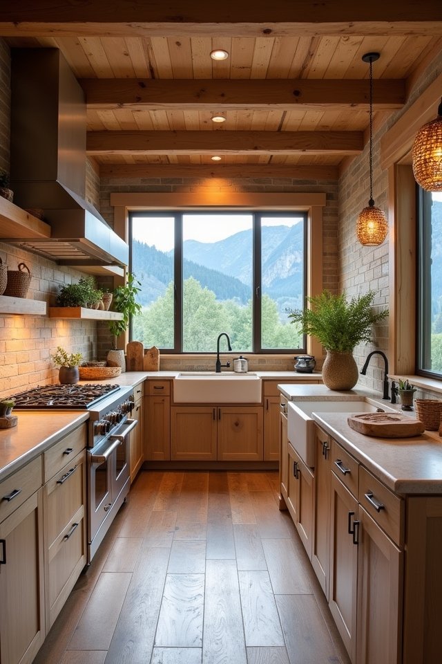 earthy tiles create warmth