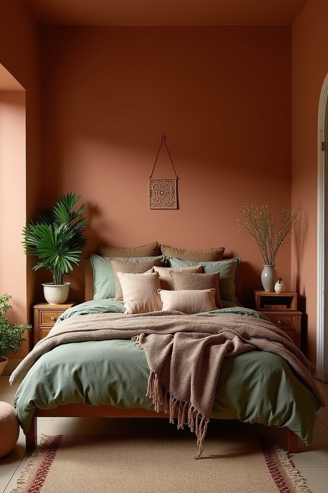 earthy tones for sanctuary