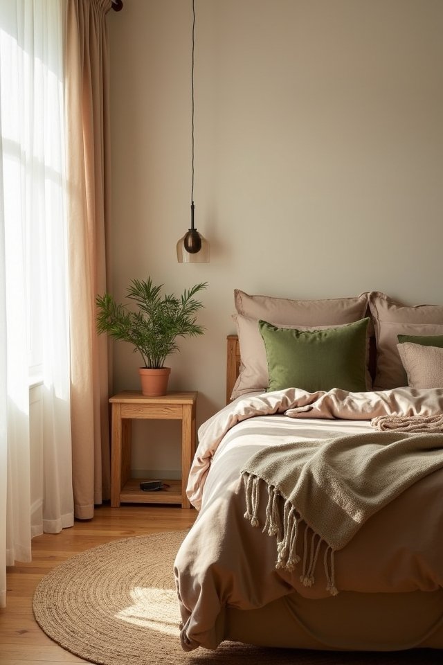 earthy tones for serenity