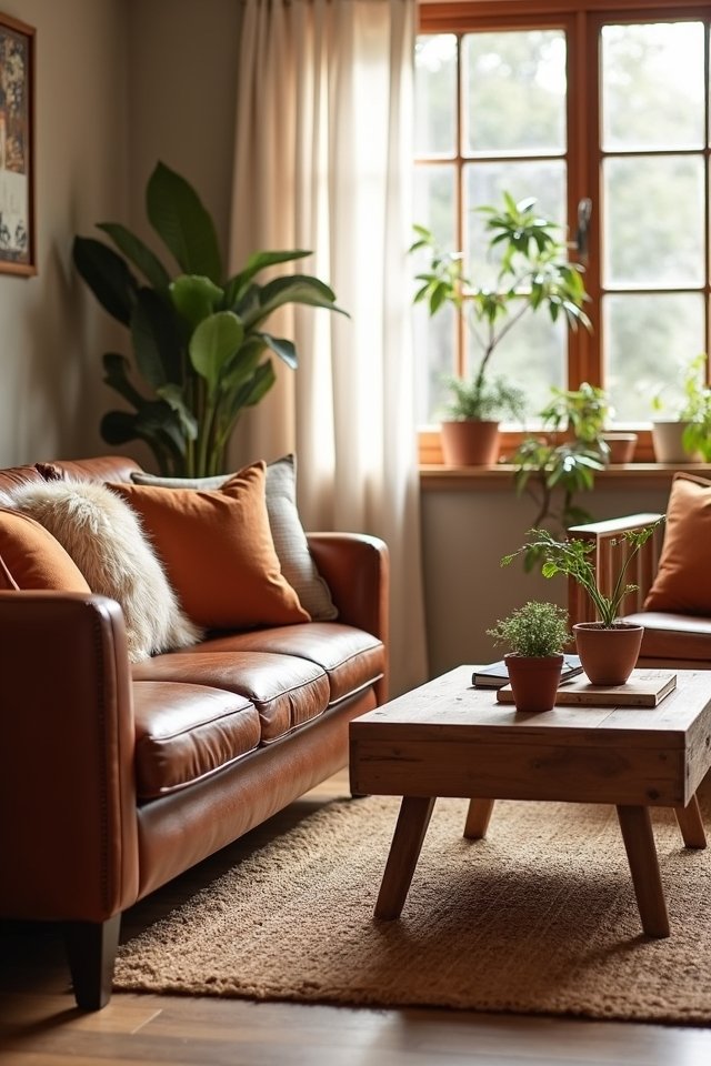 earthy tones for tranquility