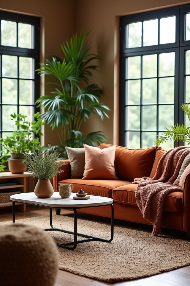 earthy tones rich textures