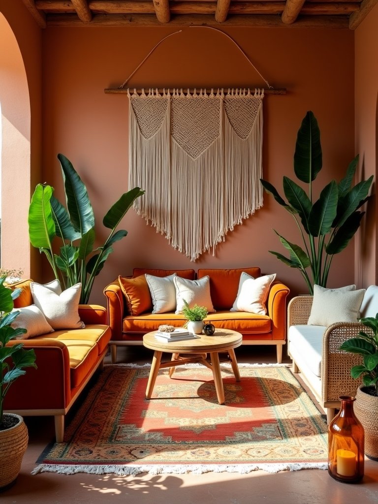 earthy vibrant cozy haven