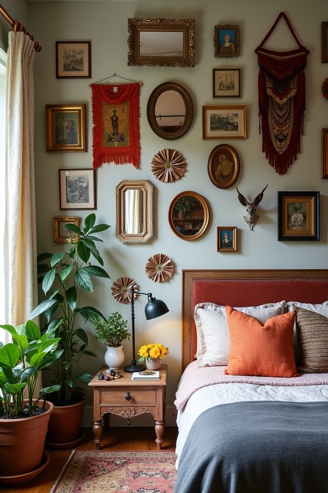 eclectic art display celebration