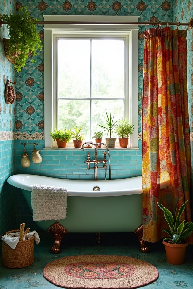 eclectic bathroom design magic