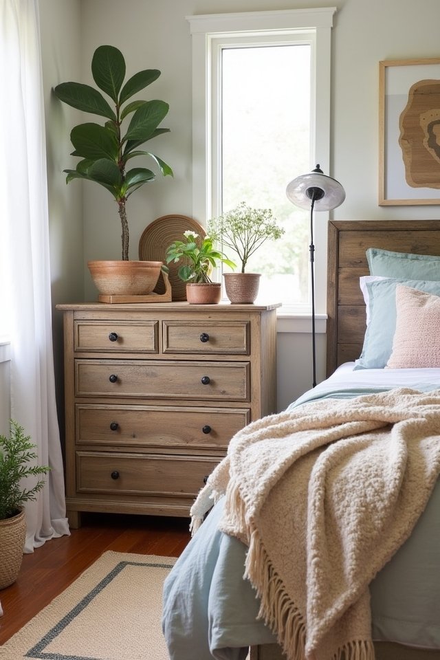 eclectic bedroom furniture combinations