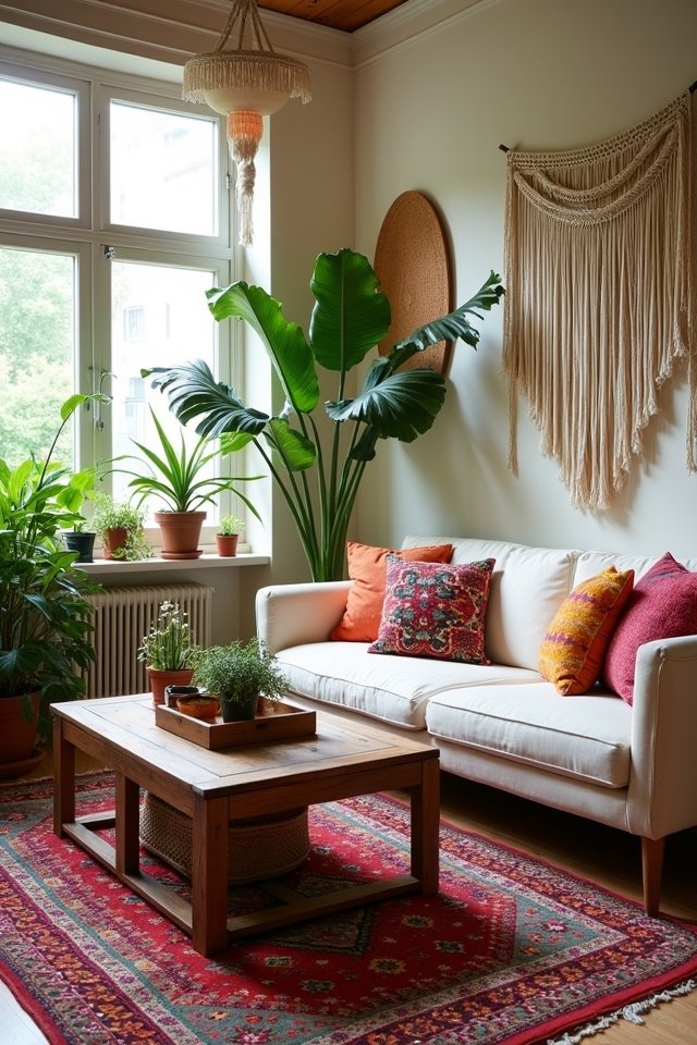 eclectic cozy bohemian decor