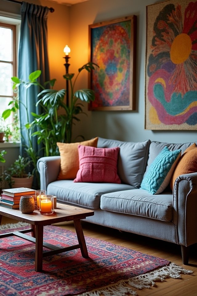 eclectic decor for comfort