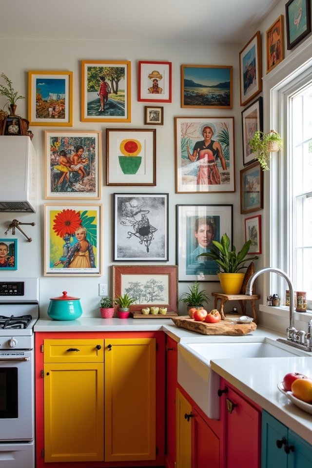 eclectic gallery wall inspiration