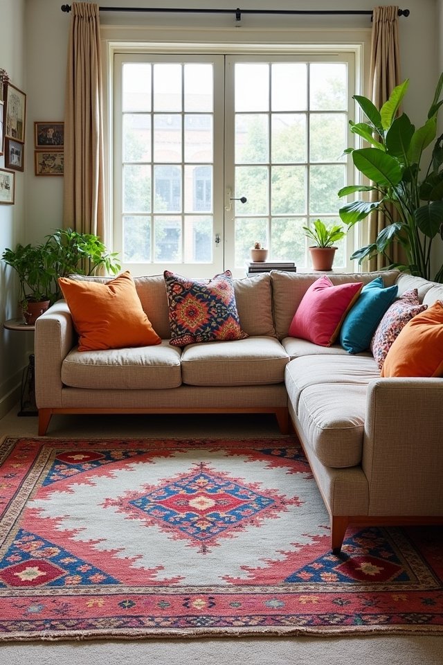 eclectic living room inspiration