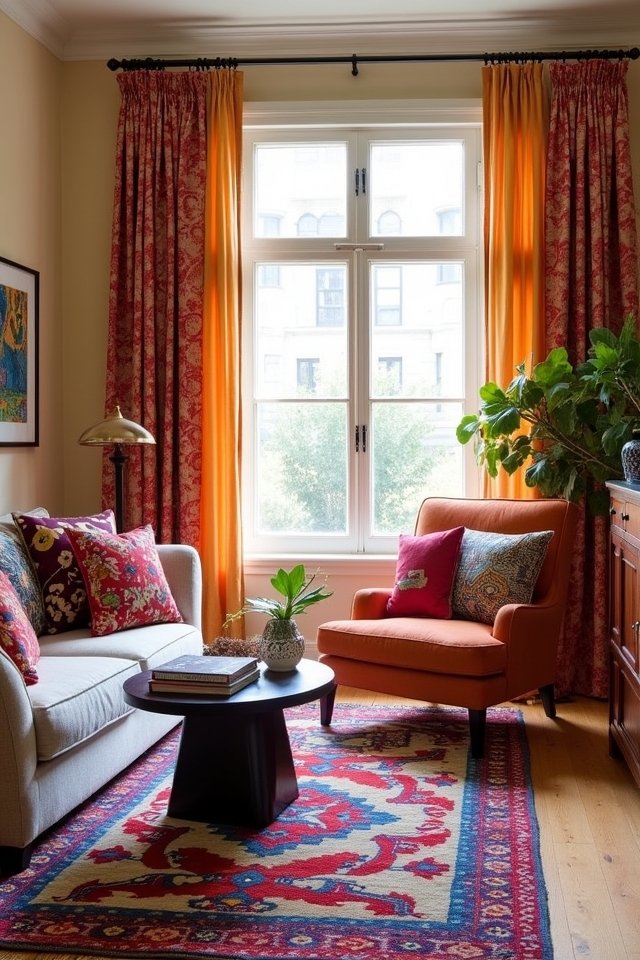 eclectic living room styles