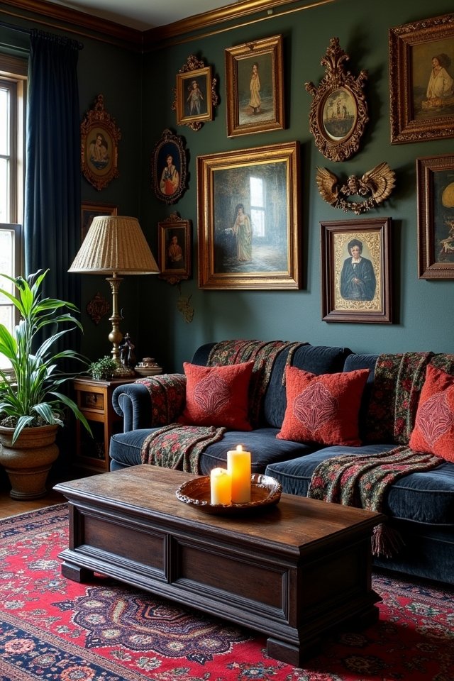 eclectic pattern mixing fun