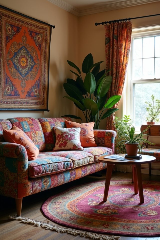 eclectic pattern mixing ideas