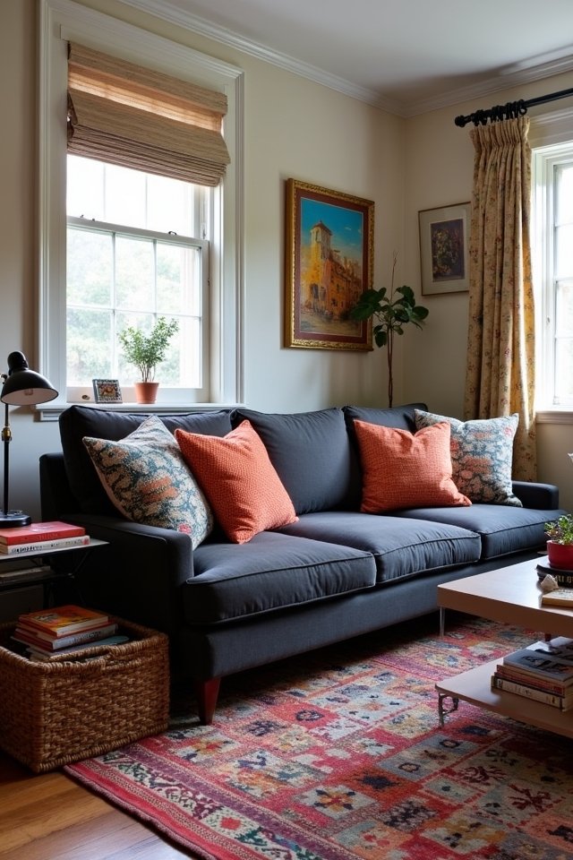 eclectic pattern mixing magic