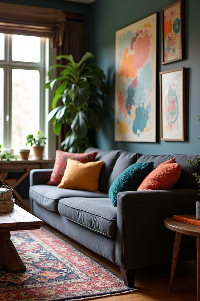 eclectic pattern mixing magic