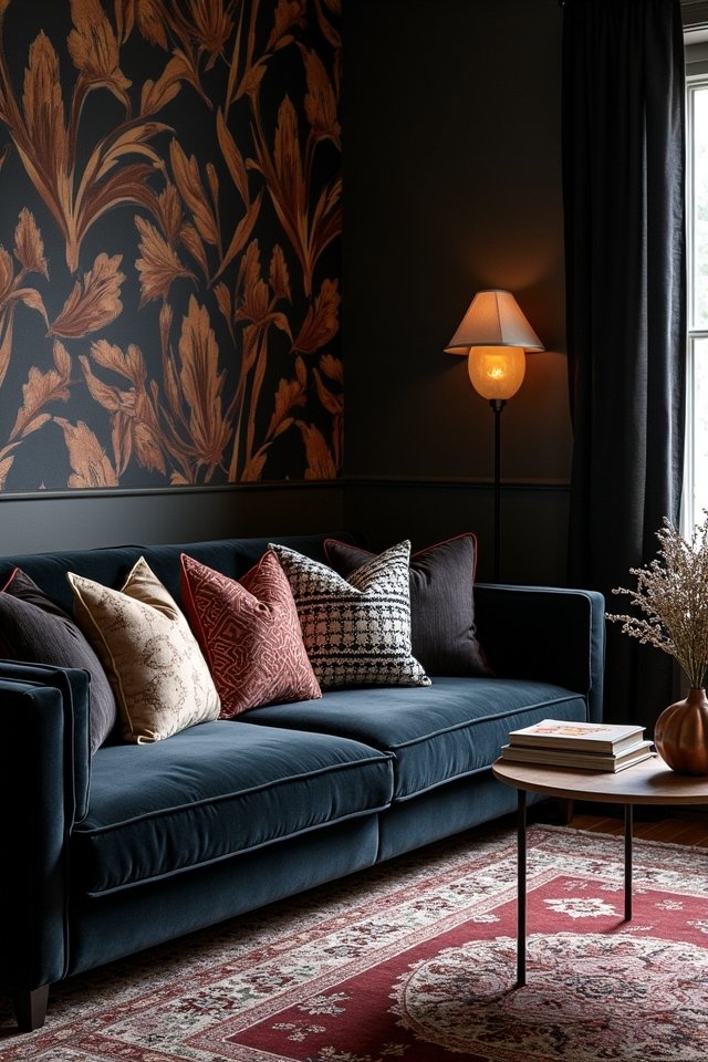 eclectic pattern mixing tips