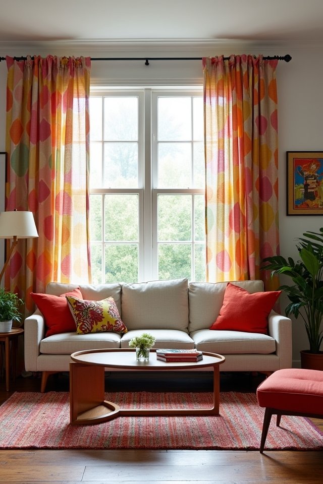eclectic patterns and colors