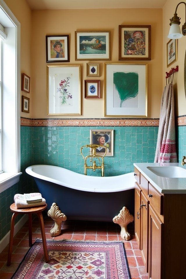 eclectic patterns and textures