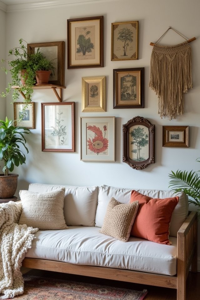 eclectic wall art inspiration