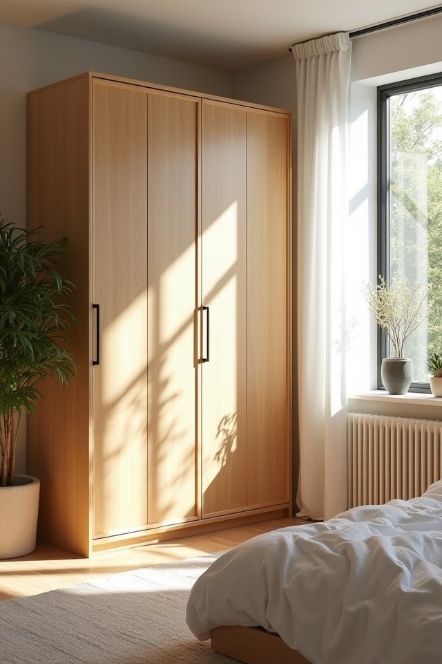 eco friendly bamboo wardrobe makeover