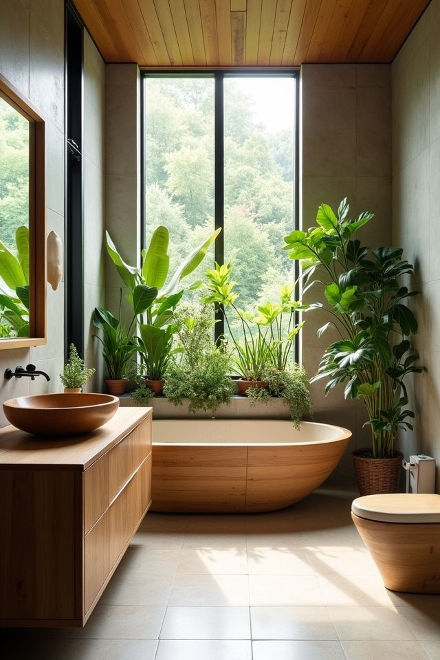 eco friendly bathroom design elements