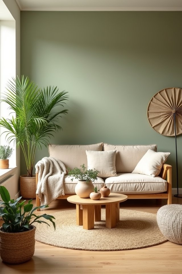 eco friendly colorful accent wall