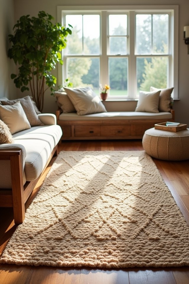 eco friendly durable natural rugs