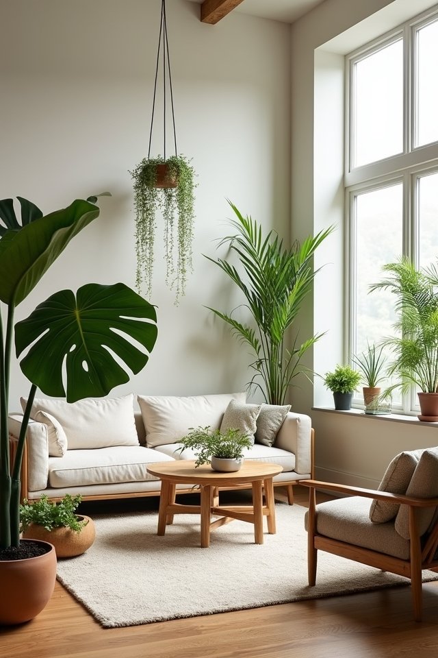 eco friendly living room design
