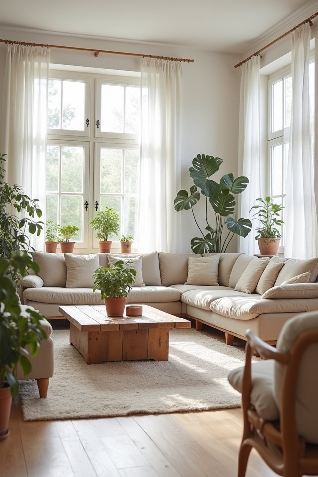 eco friendly living room materials