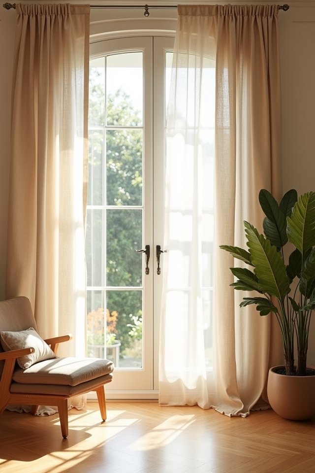 eco friendly natural fiber curtains