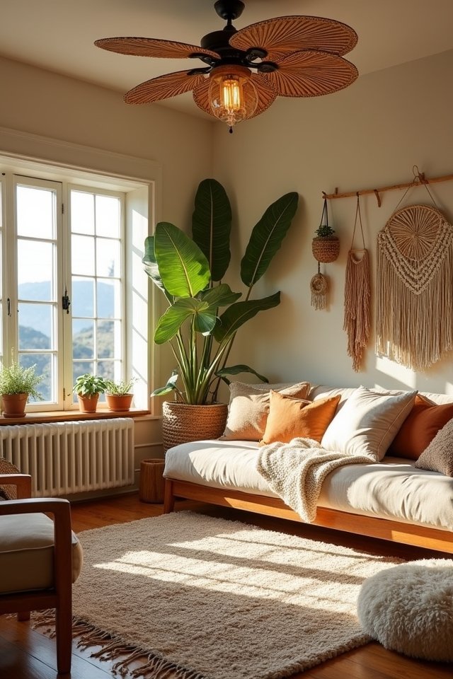 eco friendly rustic ceiling fans