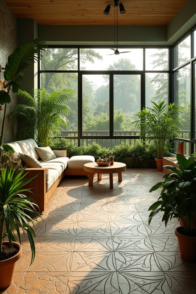 eco friendly stylish living room